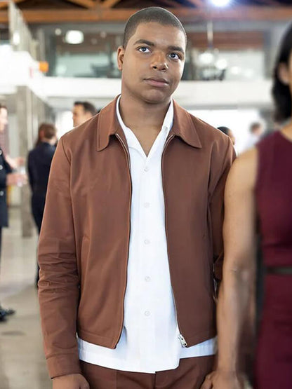 Elijah M. Cooper 9-1-1 S09 Harry Grant Cotton Jacket