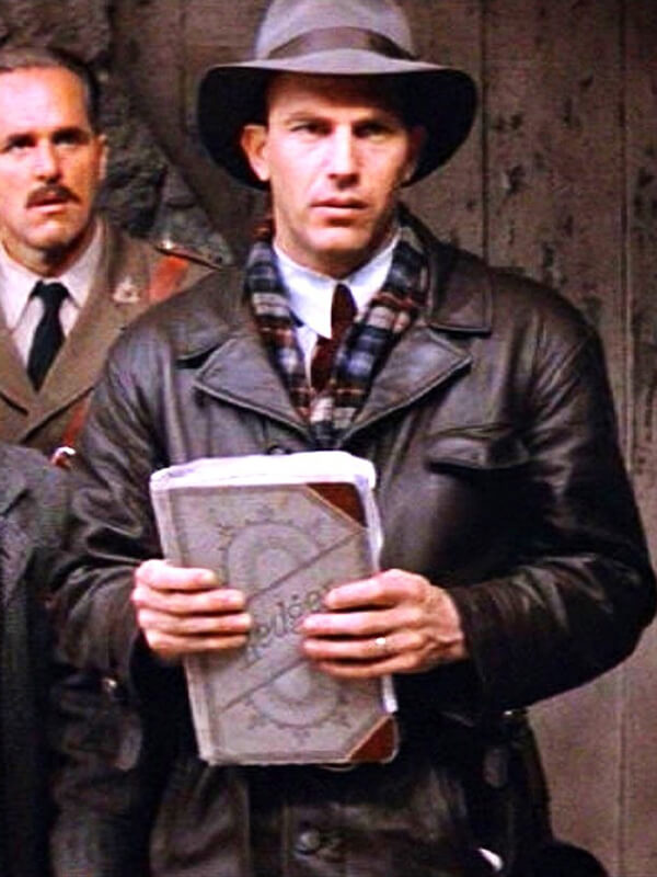 Eliot Ness The Untouchables Kevin Costner Brown Jacket