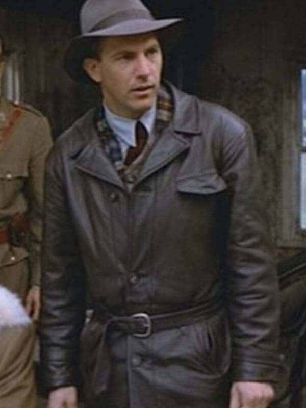 Eliot Ness The Untouchables Kevin Costner Brown Jacket