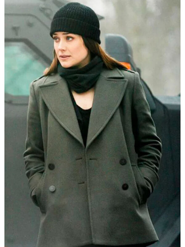 Elizabeth Keen The Blacklist Gray Wool Coat