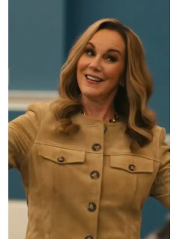Elizabeth Perkins Big Mistakes S01 Brown Suede Jacket
