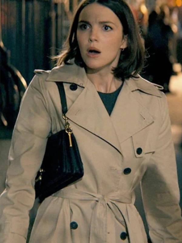 Ella Hunt Not Suitable For Work 2026 Trench Coat