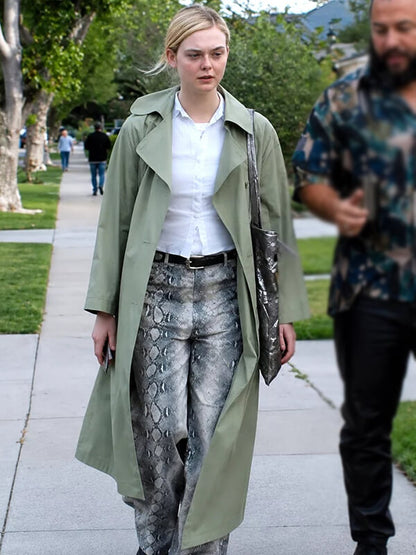 Elle Fanning Margo’s Got Money Troubles 2026 Trench Coat