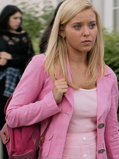 Elle Woods Elle 2026 Pink Cotton Jacket