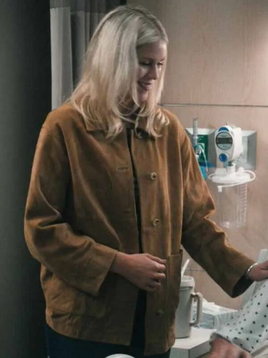 Ellyn Jameson Marshals S01 Suede Leather Jacket