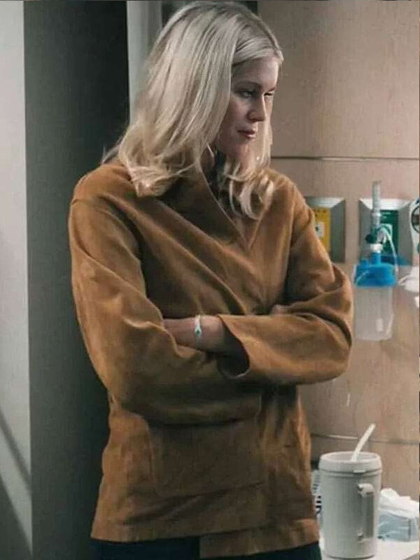 Ellyn Jameson Marshals S01 Suede Leather Jacket