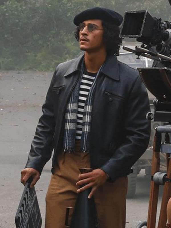 Emilio Sakraya Fortitude 2026 Black Leather Jacket