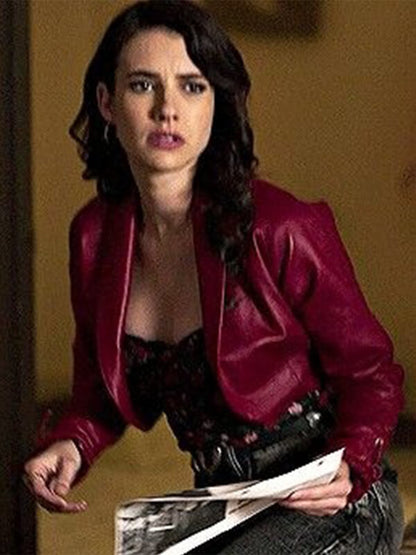Emma Roberts American Horror Story S10 Cropped Jacket