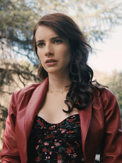 Emma Roberts American Horror Story S10 Cropped Jacket