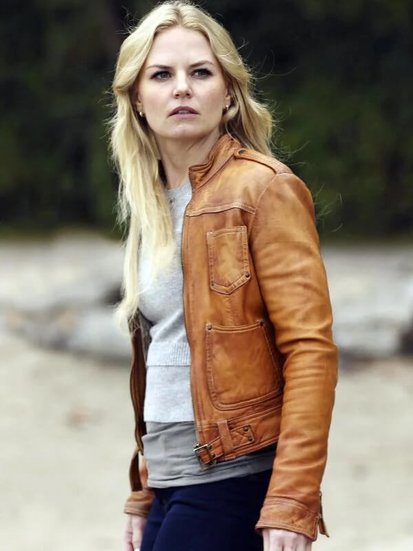 Emma Swan Once Upon A Time Brown Leather Jacket