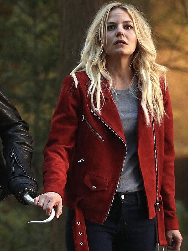 Emma Swan Suede Leather Jacket