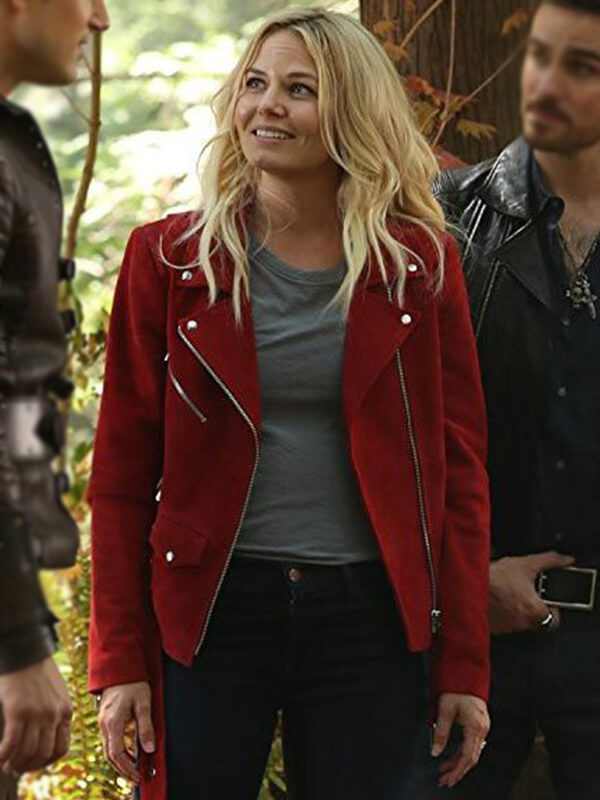Emma Swan Suede Leather Jacket
