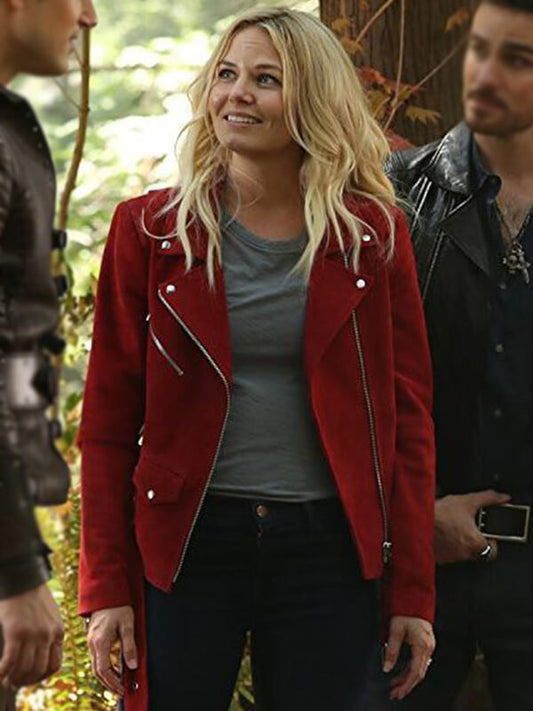 Emma Swan Suede Leather Jacket