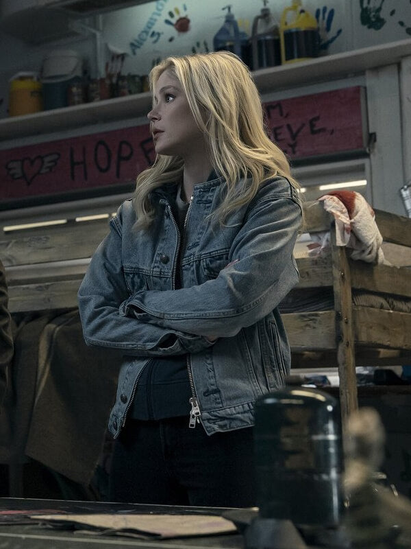 Erin Moriarty The Boys S05 Starlight Denim Jacket