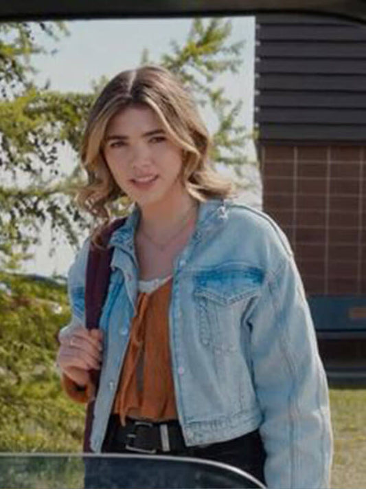 Erin My Life With The Walter Boys Blue Denim Jacket