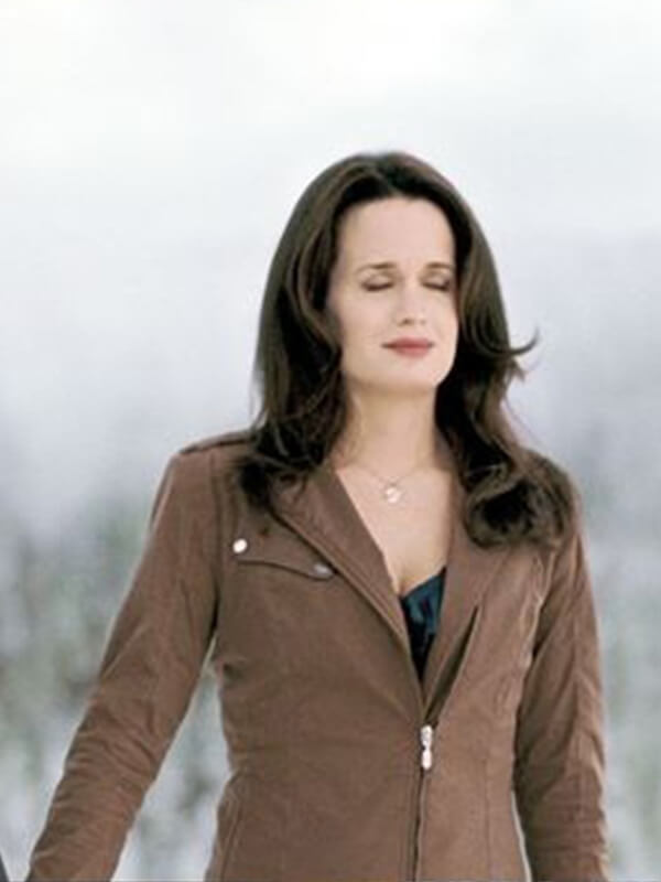 Esme Cullen The Twilight Saga: Breaking Dawn 2 Brown Jacket