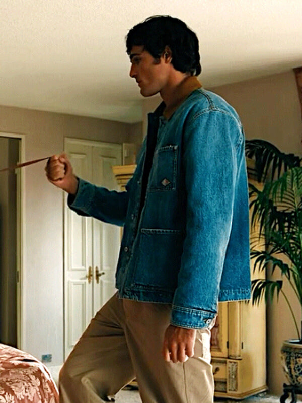 Euphoria S03 Nate Jacobs Blue Denim Jacket