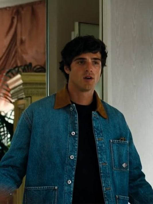 Euphoria S03 Nate Jacobs Blue Denim Jacket