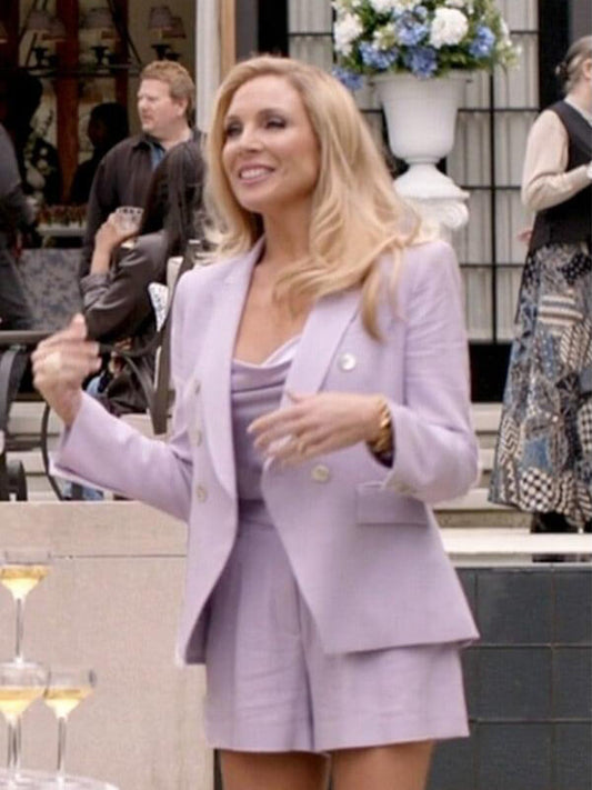 Eva Woods Elle S01 Purple Blazer