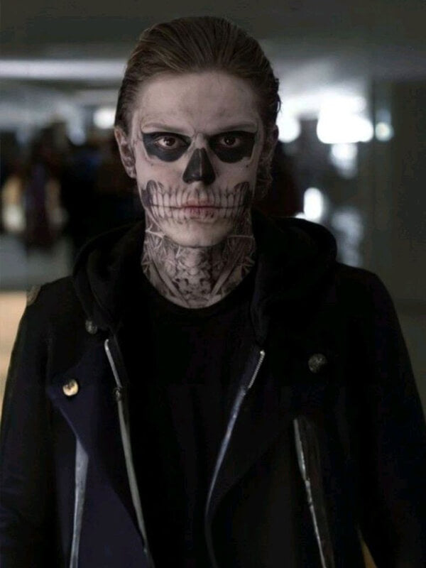 Evan Peters American Horror Story S01 Wool Coat
