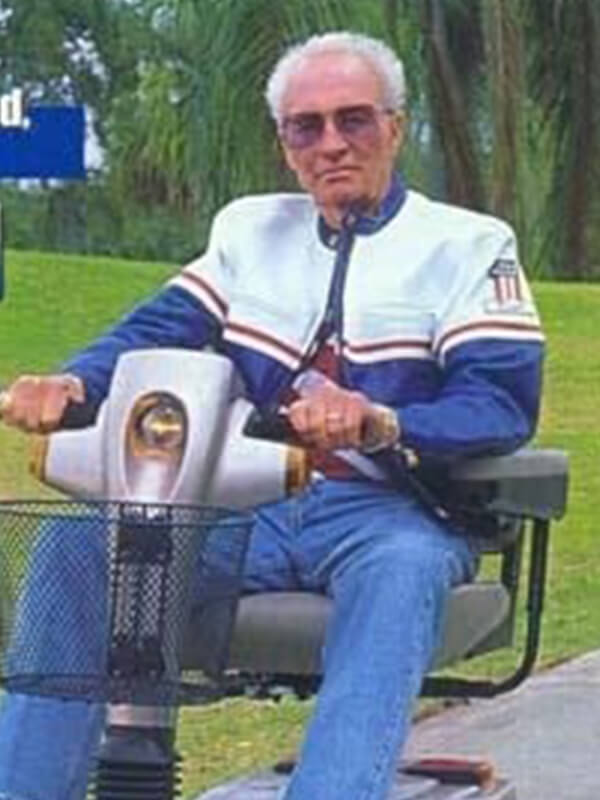 Evel Knievel Motorcycle Daredevil Leather Jacket