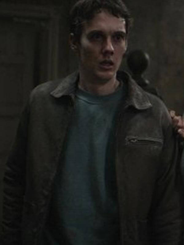 Evil Dead Burn 2026 Hunter Doohan Leather Jacket