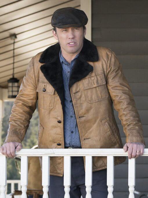 Fargo Dodd Gerhardt Fargo Tan Fur Leather Jacket