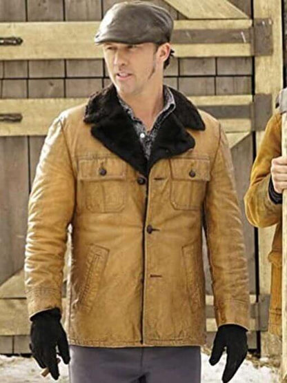 Fargo Dodd Gerhardt Fargo Tan Fur Leather Jacket