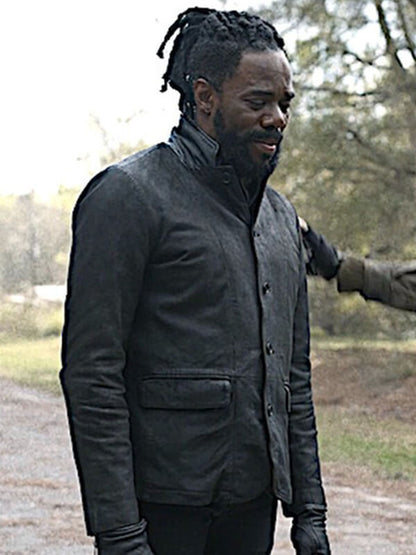Fear the Walking Dead Colman Domingo Black Leather Jacket