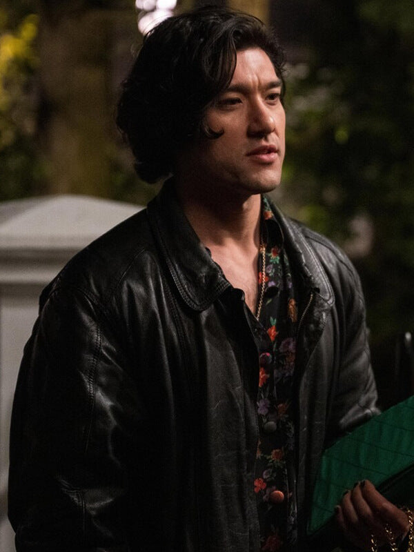 Felix Remen Too Much Will Sharpe Black Leather Jacket