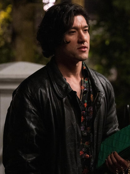 Felix Remen Too Much Will Sharpe Black Leather Jacket