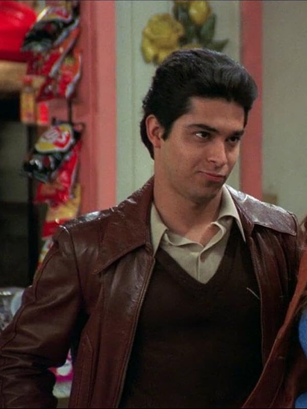 Fez That '70s Show Brown Leather Jacket