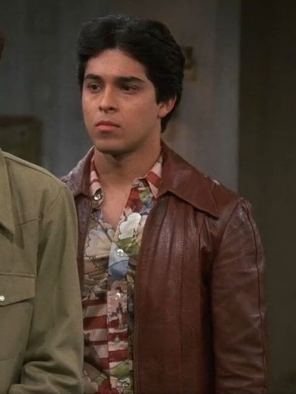Fez That '70s Show Brown Leather Jacket