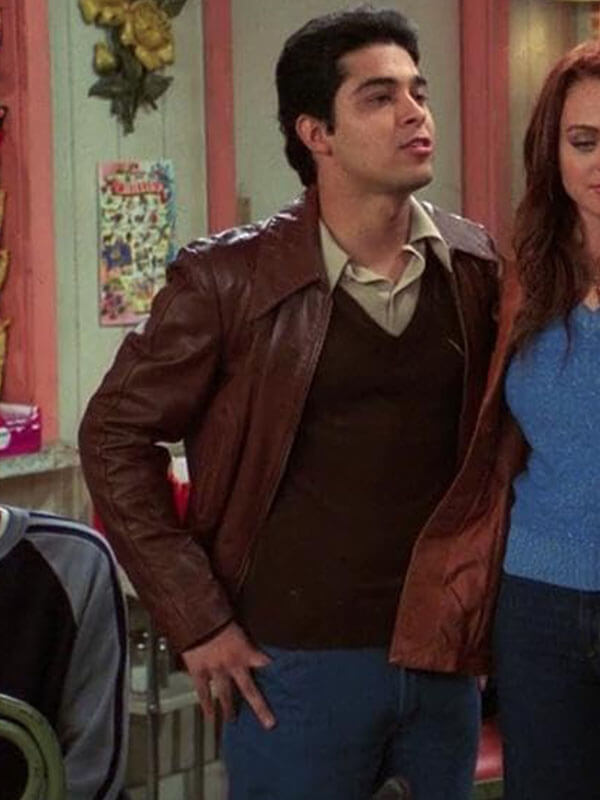 Fez That '70s Show Brown Leather Jacket