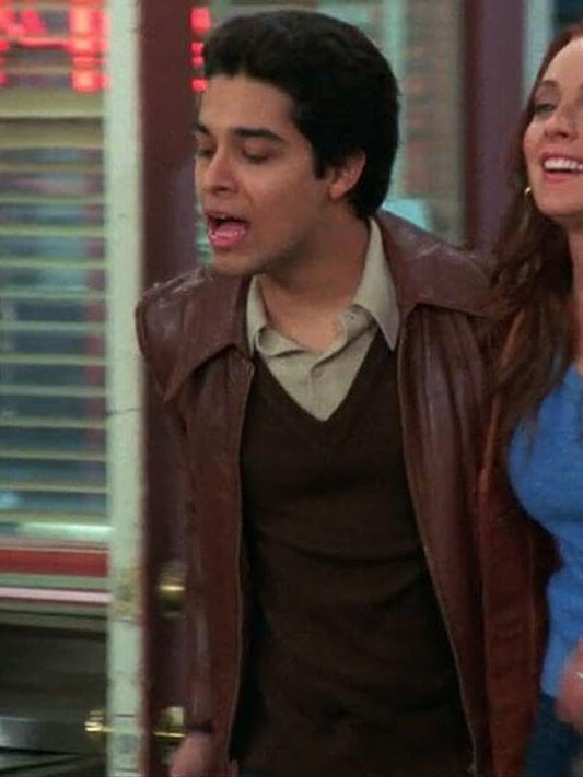 Fez That '70s Show Brown Leather Jacket
