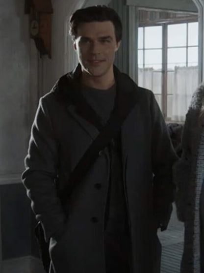 Finn Wittrock American Horror Story S10 Wool Coat