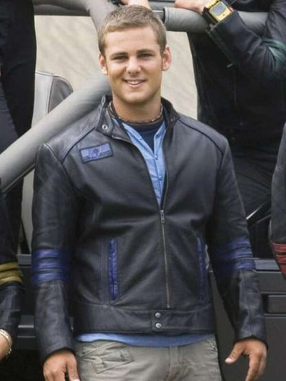 Flynn McAllistair Power Rangers RPM Leather Jacket