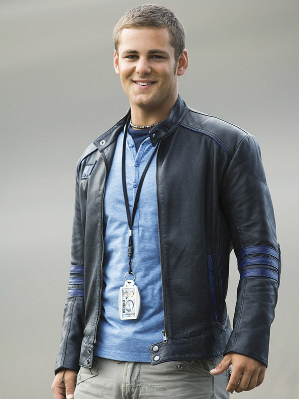 Flynn McAllistair Power Rangers RPM Leather Jacket
