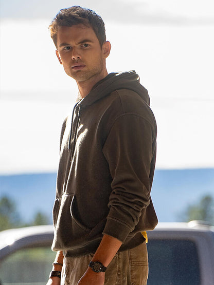 Garrett Wareing Ransom Canyon S02 Brown Hooded Jacket