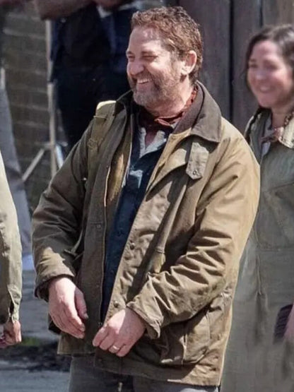 Gerard Butler Greenland 2: Migration 2026 Cotton Jacket
