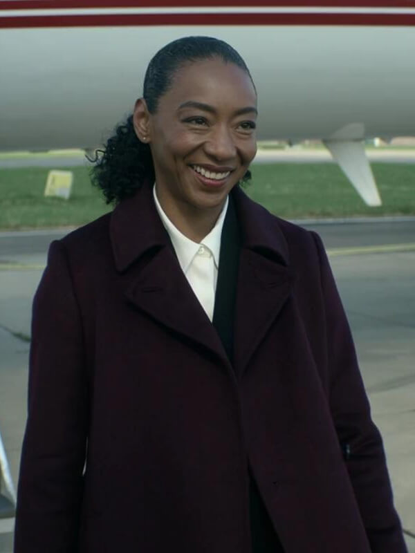 Ghost War 2026 Betty Gabriel Wool Coat