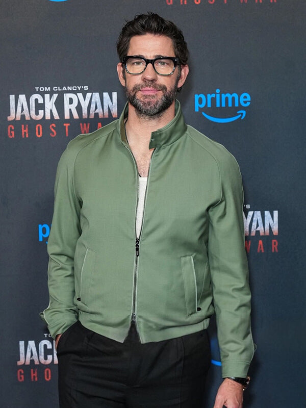 Ghost War Premiere 2026 Jack Ryan Green Jacket
