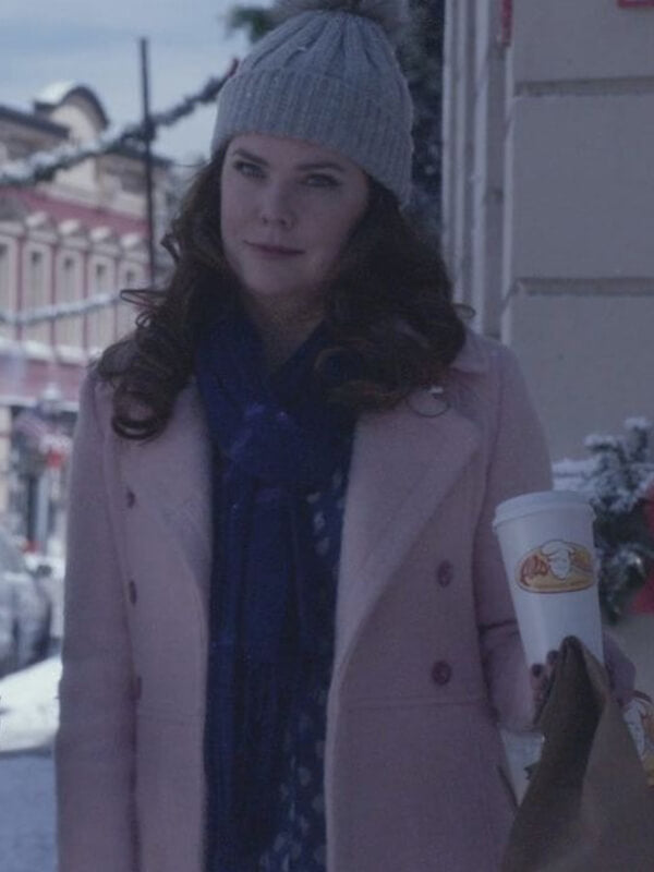 Gilmore Girls Lauren Graham Pink Wool Coat