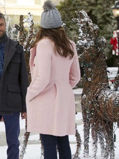 Gilmore Girls Lauren Graham Pink Wool Coat