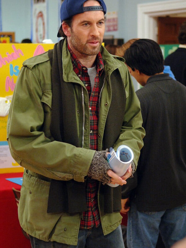 Gilmore Girls Luke Danes Green Cotton Jacket