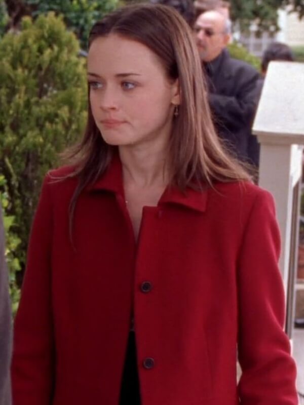 Gilmore Girls Rory Gilmore S05 Red Wool Coat