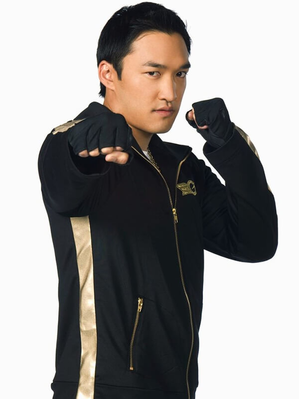 Gold Falcon Power Rangers RPM Tracksuit