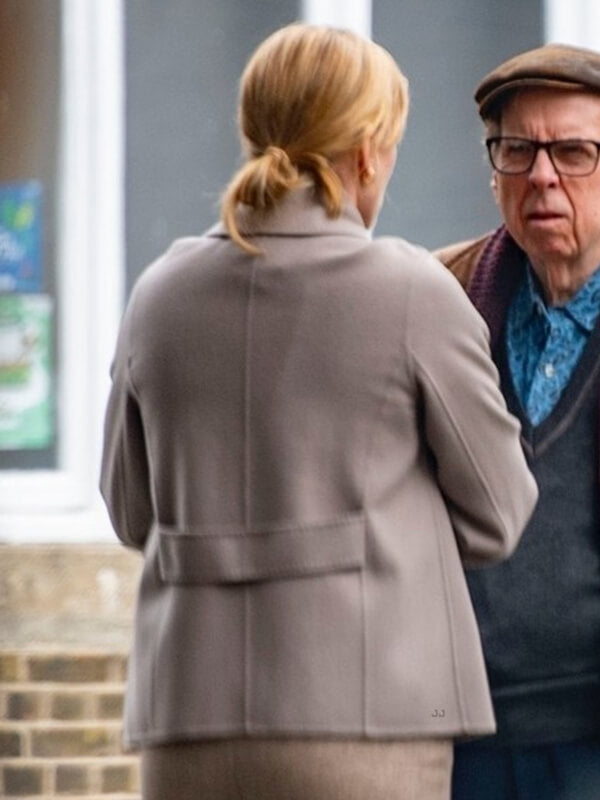Goodbye June 2025 Kate Winslet Wool Coat