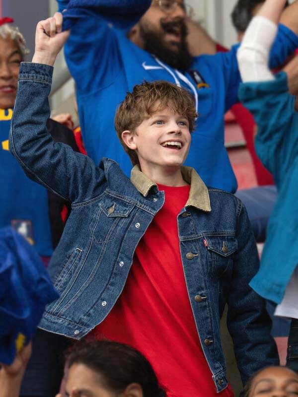 Grant Feely Ted Lasso S04 Blue Denim Jacket
