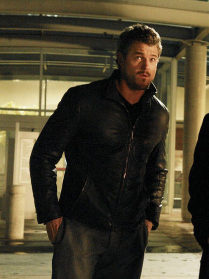 Grey’s Anatomy Eric Dane Black Leather Jacket